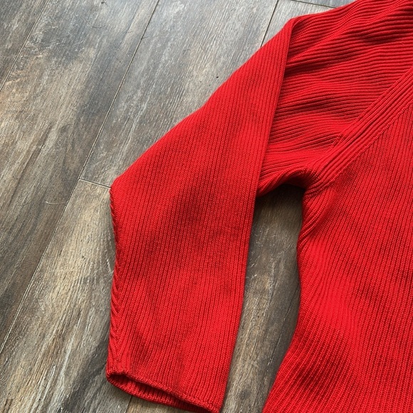 Escada Margaretha Ley Women's Red Sweater - Picture 6 of 8